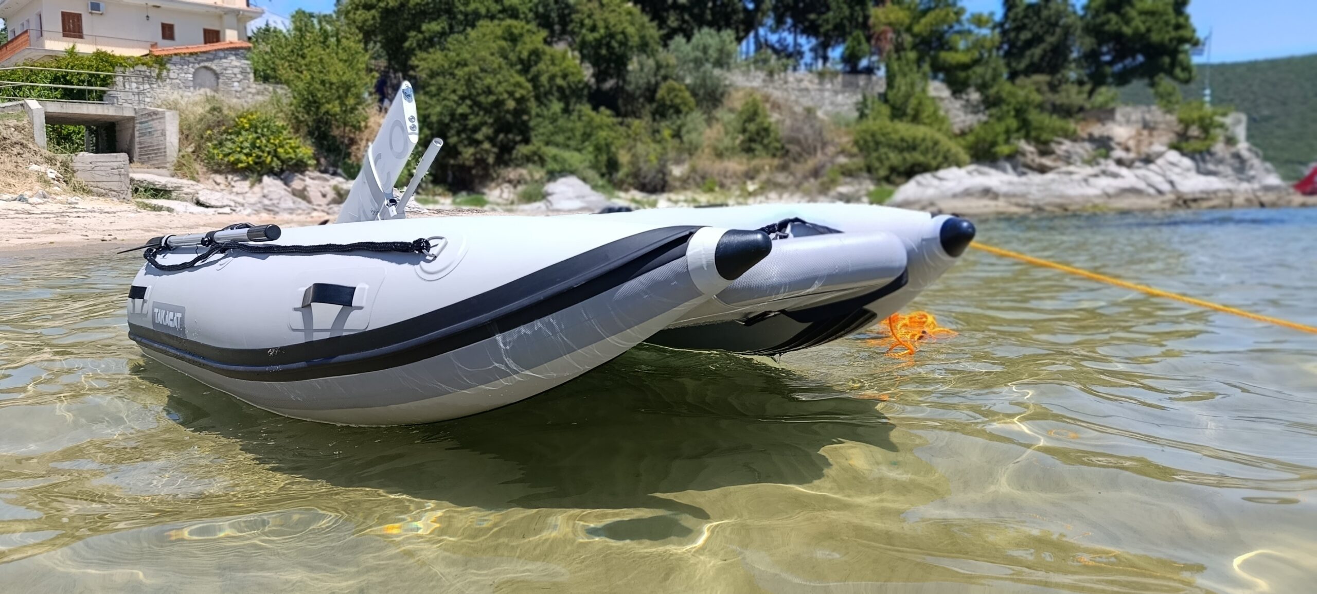 Beautiful inflatable catamaran Takacat