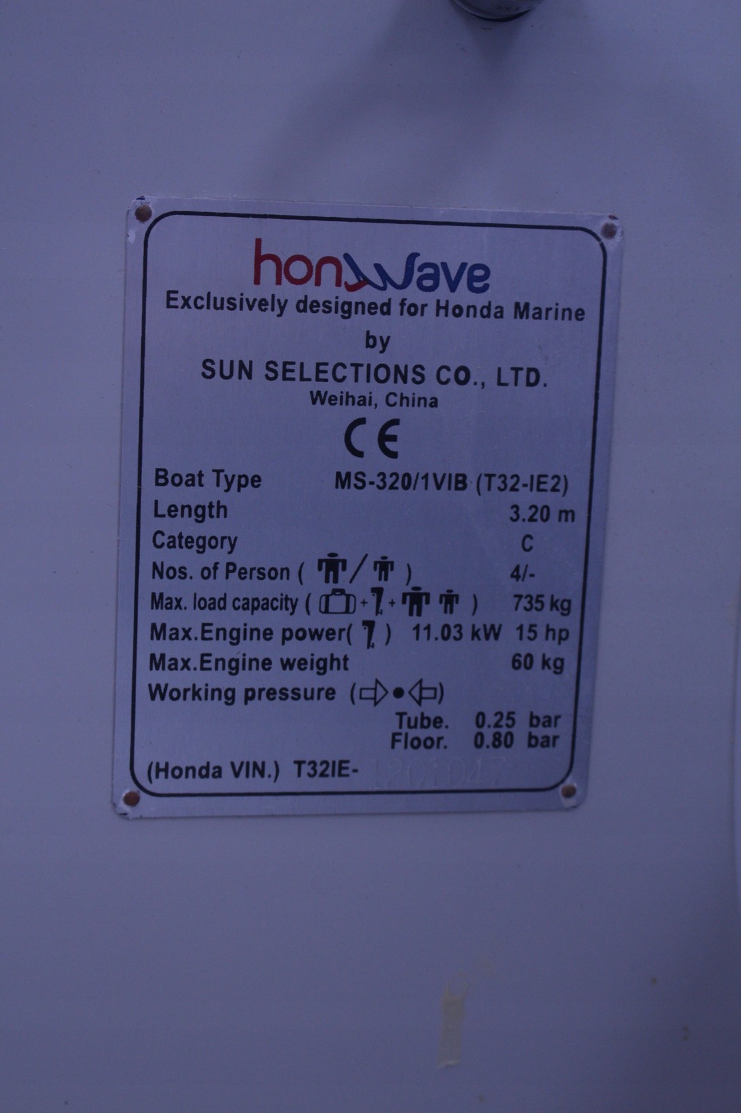 Honda Honwave T32 320 VIB 2019 - Image 6